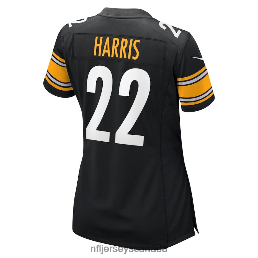Women Pittsburgh Steelers Najee Harris Nike Black Team Game Jersey Clothing NFL TBXFR65348