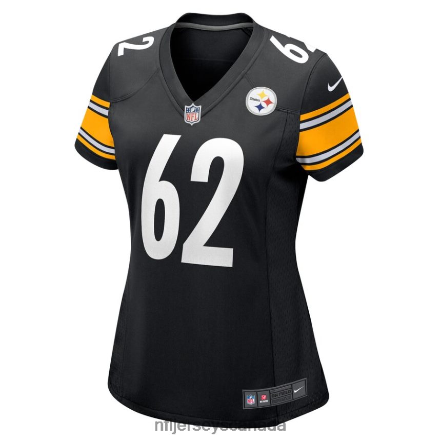 Women Pittsburgh Steelers Ryan McCollum Nike Black Game Player Jersey Clothing NFL TBXFR67013