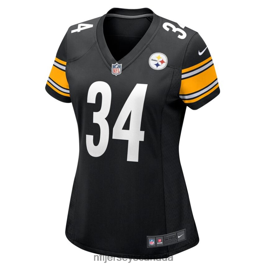 Women Pittsburgh Steelers Terrell Edmunds Nike Black Game Jersey Clothing NFL TBXFR65969