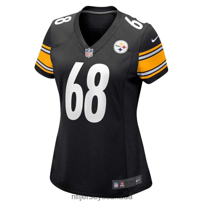 Women Pittsburgh Steelers William Dunkle Nike Black Game Player Jersey Clothing NFL TBXFR65706