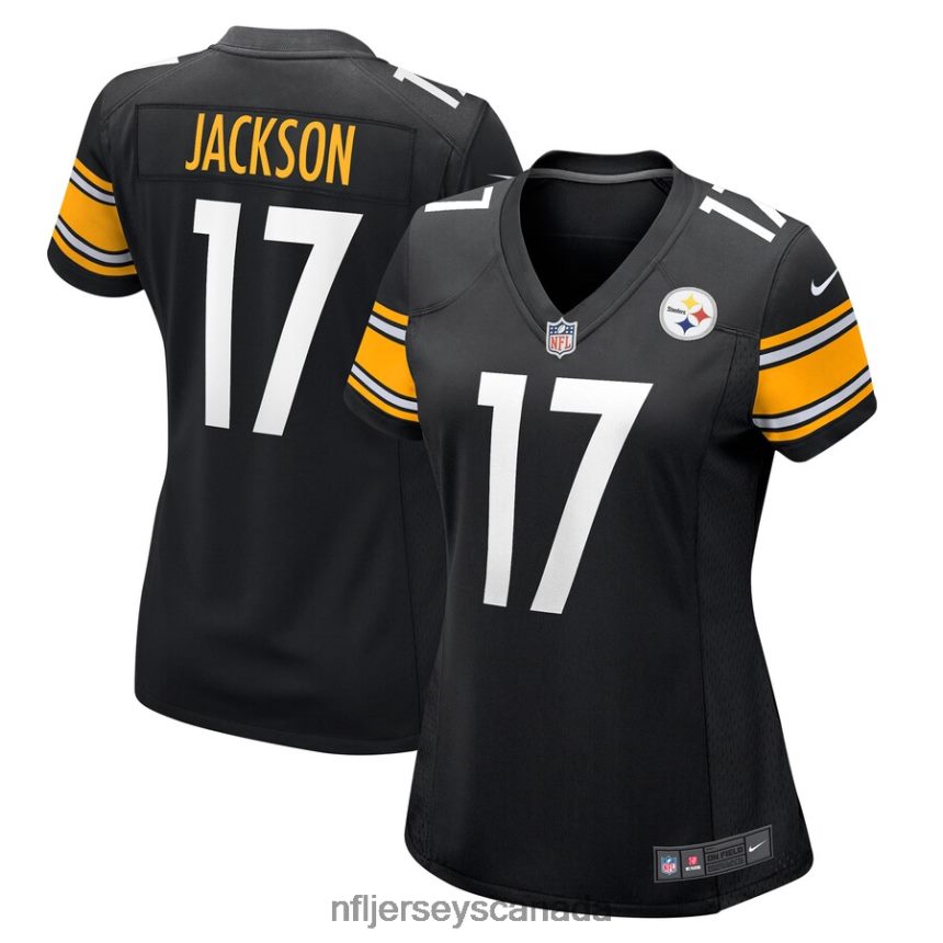 Women Pittsburgh Steelers William Jackson Nike Black Game Player Jersey Clothing NFL TBXFR65965