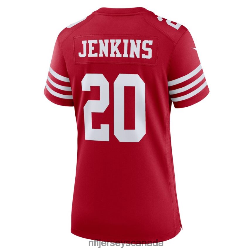 Women San Francisco 49ers Janoris Jenkins Nike Scarlet Home Game Player Jersey Clothing NFL TBXFR64687