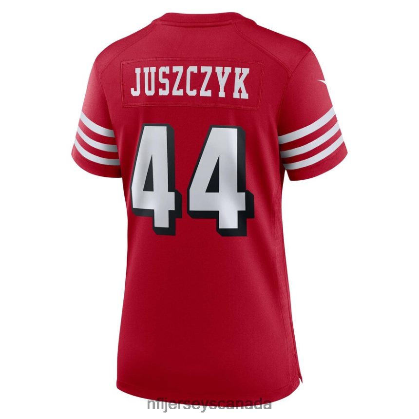 Women San Francisco 49ers Kyle Juszczyk Nike Scarlet Alternate Game Jersey Clothing NFL TBXFR63523