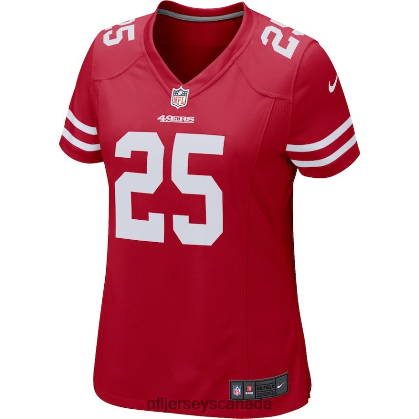 Women San Francisco 49ers Richard Sherman Nike Scarlet Game Player Jersey Clothing NFL TBXFR61331
