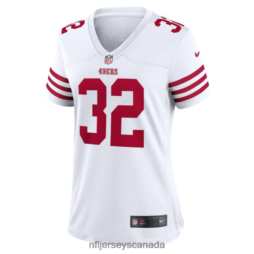 Women San Francisco 49ers Ricky Watters Nike White Retired Player Game Jersey Clothing NFL TBXFR66987