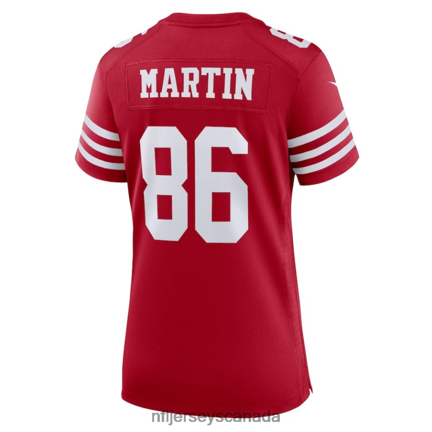 Women San Francisco 49ers Tay Martin Nike Scarlet Home Game Player Jersey Clothing NFL TBXFR65801