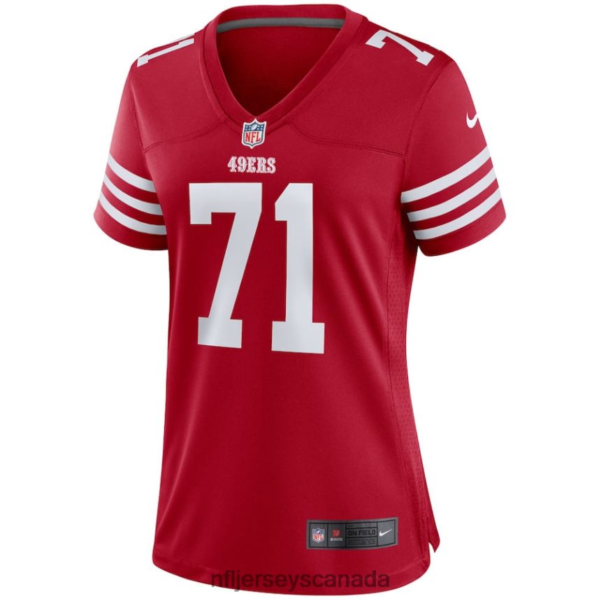 Women San Francisco 49ers Trent Williams Nike Scarlet Team Player Game Jersey Clothing NFL TBXFR63281