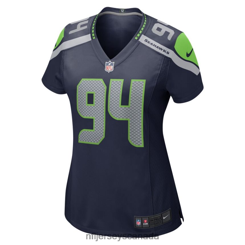 Women Seattle Seahawks Isaiah Mack Nike College Navy Home Game Player Jersey Clothing NFL TBXFR66910