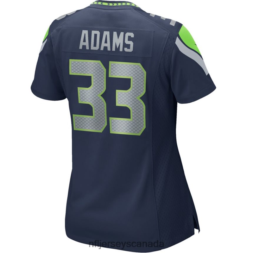 Women Seattle Seahawks Jamal Adams Nike College Navy Game Player Jersey Clothing NFL TBXFR66684