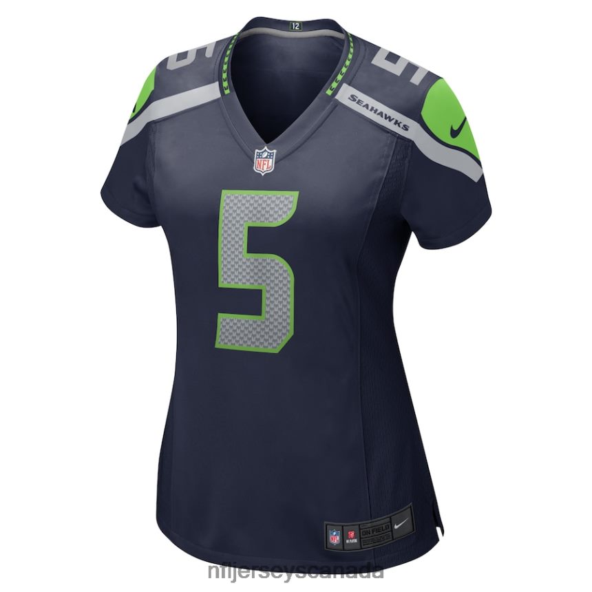 Women Seattle Seahawks Jason Myers Nike College Navy Game Jersey Clothing NFL TBXFR62871