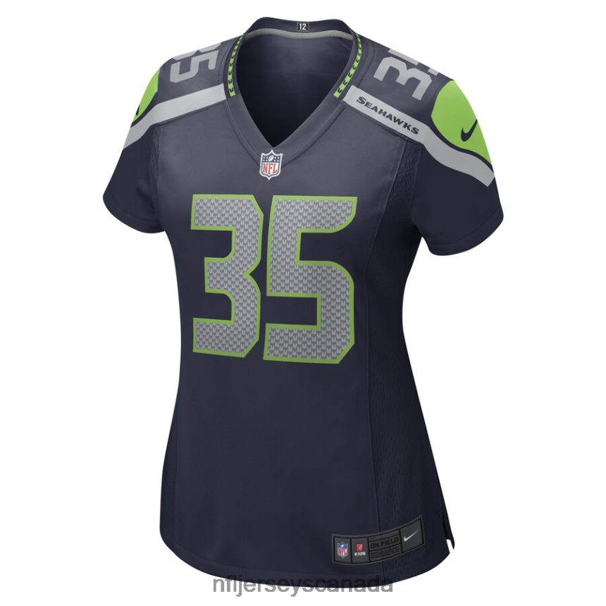 Women Seattle Seahawks Joey Blount Nike College Navy Game Player Jersey Clothing NFL TBXFR66142