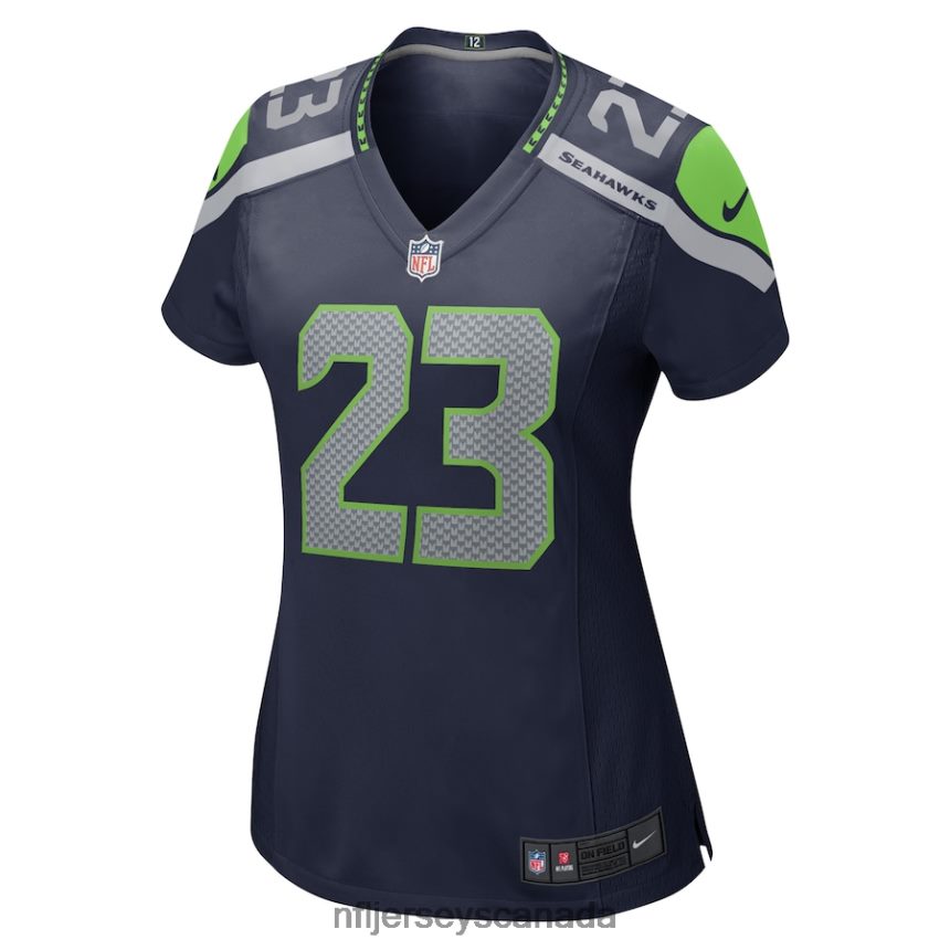 Women Seattle Seahawks Johnathan Abram Nike College Navy Home Game Player Jersey Clothing NFL TBXFR64632
