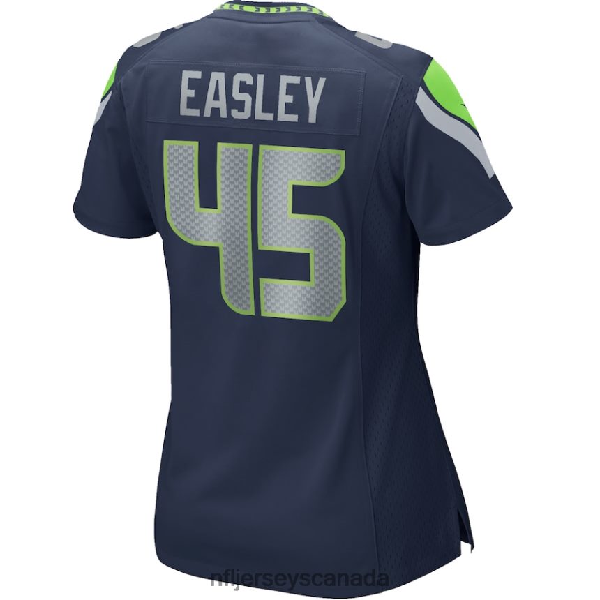 Women Seattle Seahawks Kenny Easley Nike College Navy Game Retired Player Jersey Clothing NFL TBXFR65803