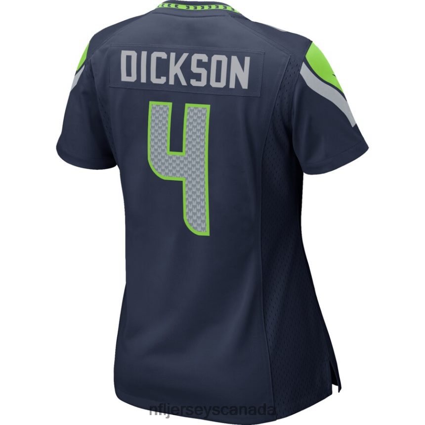 Women Seattle Seahawks Michael Dickson Nike College Navy Game Player Jersey Clothing NFL TBXFR64088