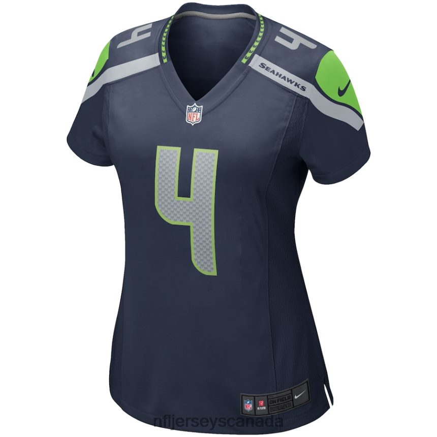 Women Seattle Seahawks Michael Dickson Nike Navy Game Jersey Clothing NFL TBXFR64567