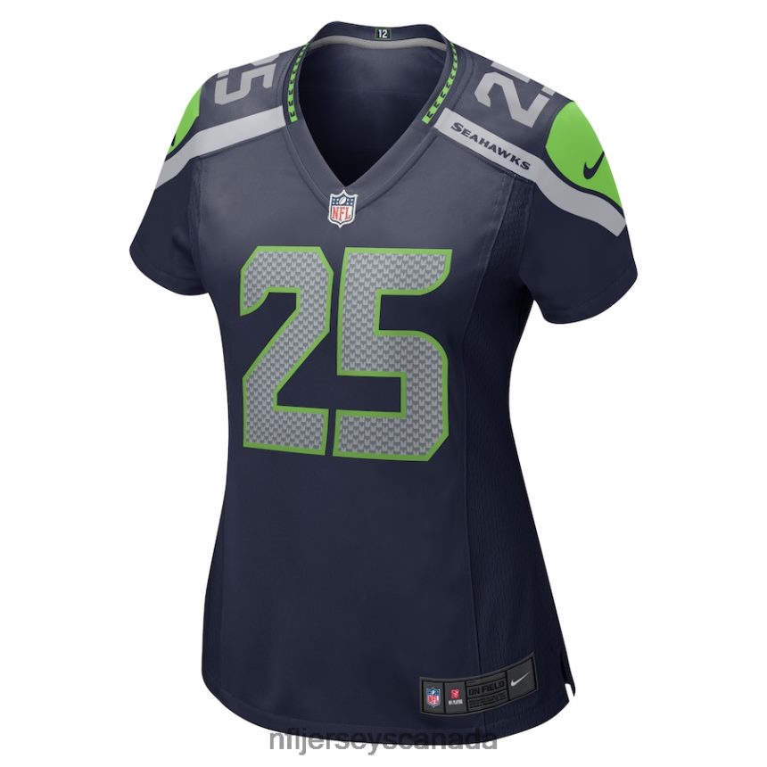 Women Seattle Seahawks Richard Sherman Nike College Navy Retired Game Jersey Clothing NFL TBXFR63642