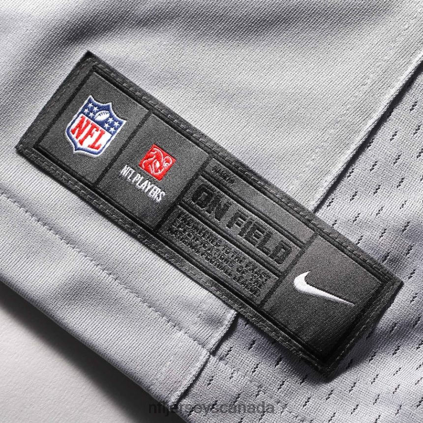 Women Seattle Seahawks Russell Wilson Nike Gray Game Jersey Clothing NFL TBXFR62316