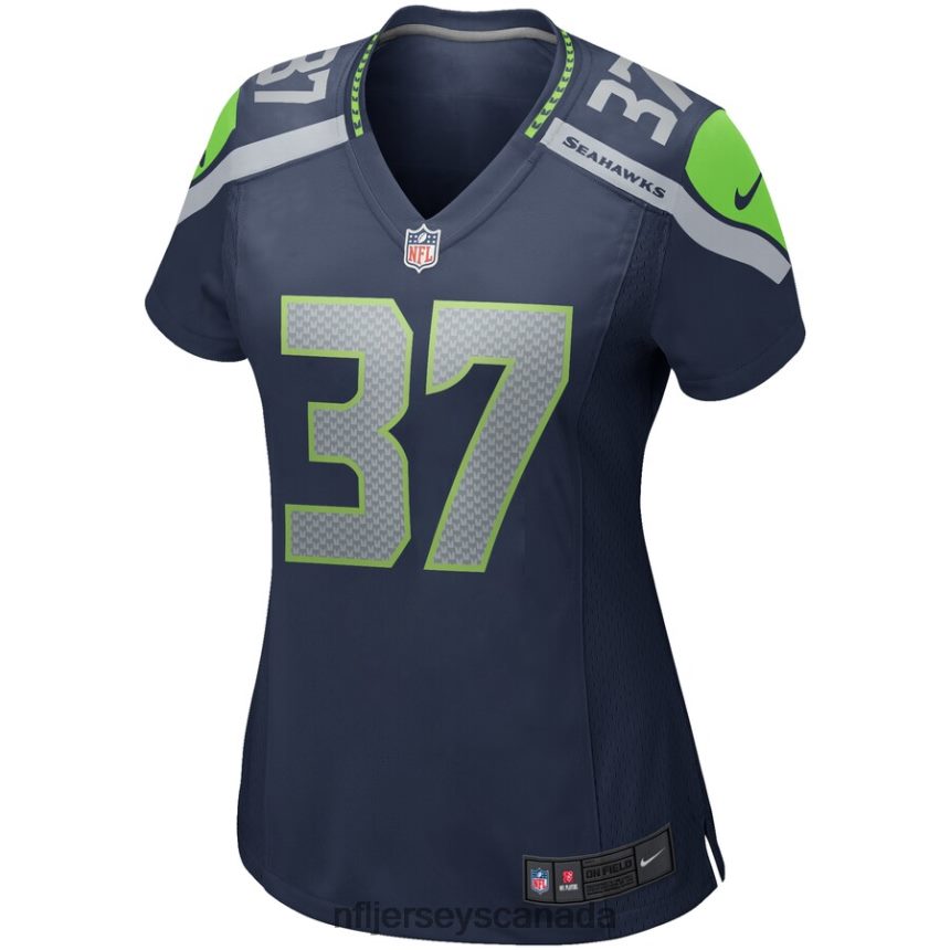 Women Seattle Seahawks Shaun Alexander Nike College Navy Game Retired Player Jersey Clothing NFL TBXFR66533