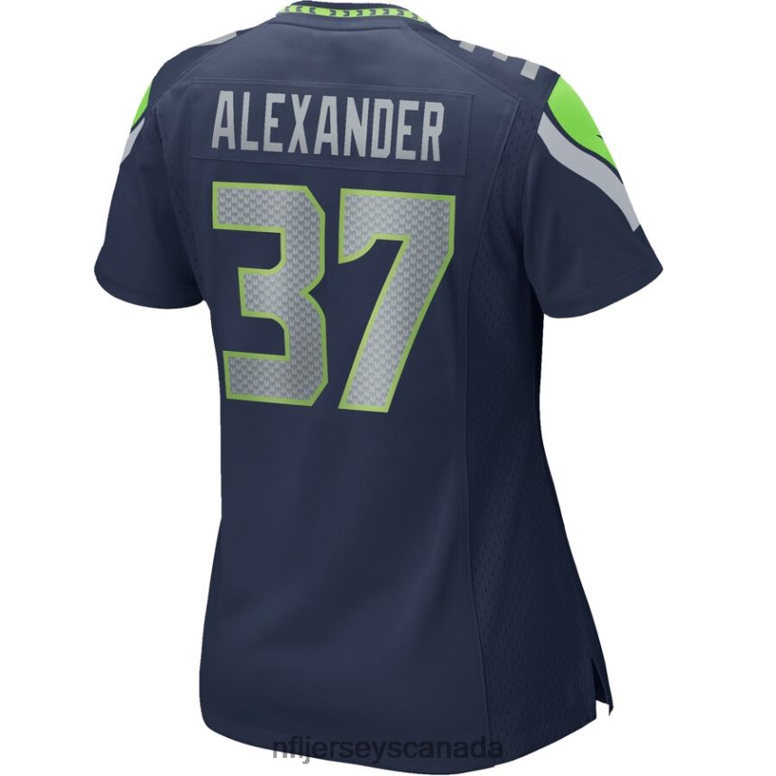 Women Seattle Seahawks Shaun Alexander Nike College Navy Game Retired Player Jersey Clothing NFL TBXFR66533