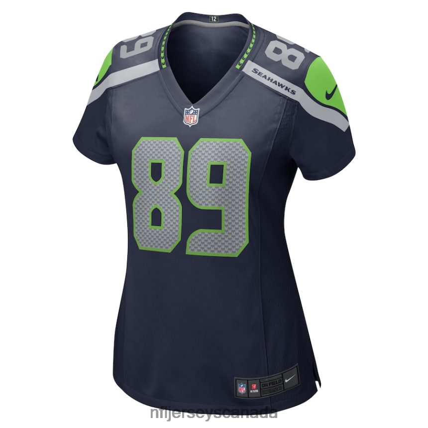 Women Seattle Seahawks Will Dissly Nike College Navy Game Jersey Clothing NFL TBXFR64256