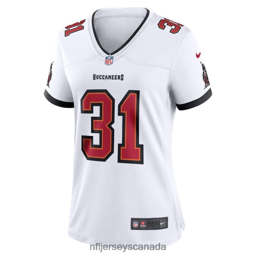 Women Tampa Bay Buccaneers Antoine Winfield Jr Nike White Game Jersey Clothing NFL TBXFR65201