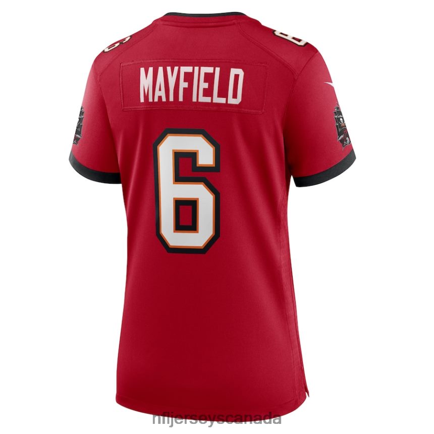 Women Tampa Bay Buccaneers Baker Mayfield Nike Red Game Jersey Clothing NFL TBXFR6634