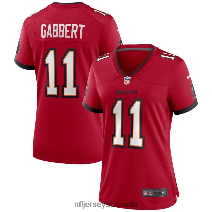 Women Tampa Bay Buccaneers Blaine Gabbert Nike Red Game Jersey Clothing NFL TBXFR66129