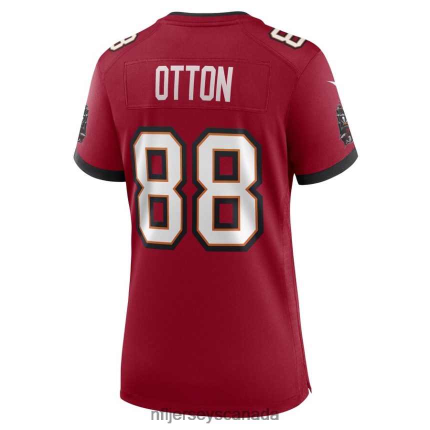Women Tampa Bay Buccaneers Cade Otton Nike Red Game Player Jersey Clothing NFL TBXFR65785