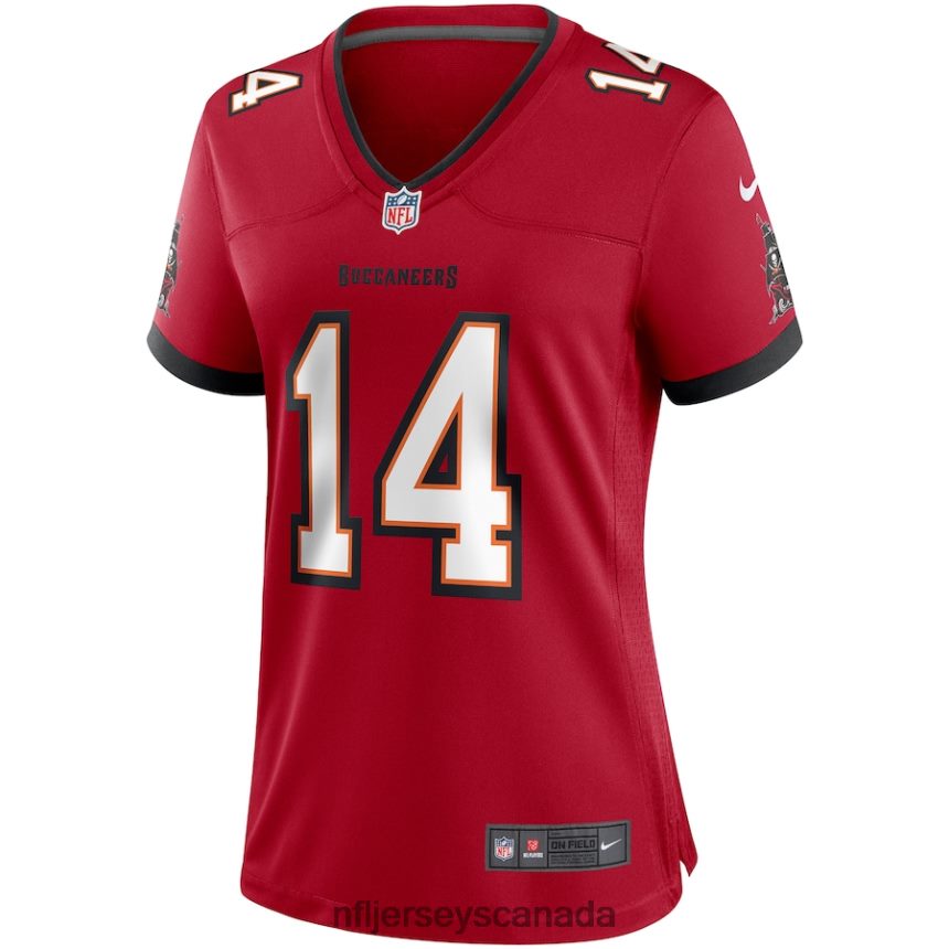 Women Tampa Bay Buccaneers Chris Godwin Nike Red Game Player Jersey Clothing NFL TBXFR63765