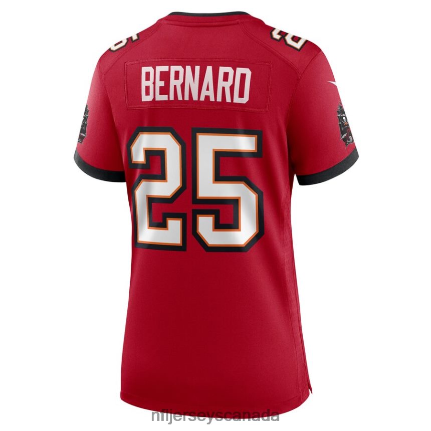 Women Tampa Bay Buccaneers Giovani Bernard Nike Red Game Jersey Clothing NFL TBXFR65808