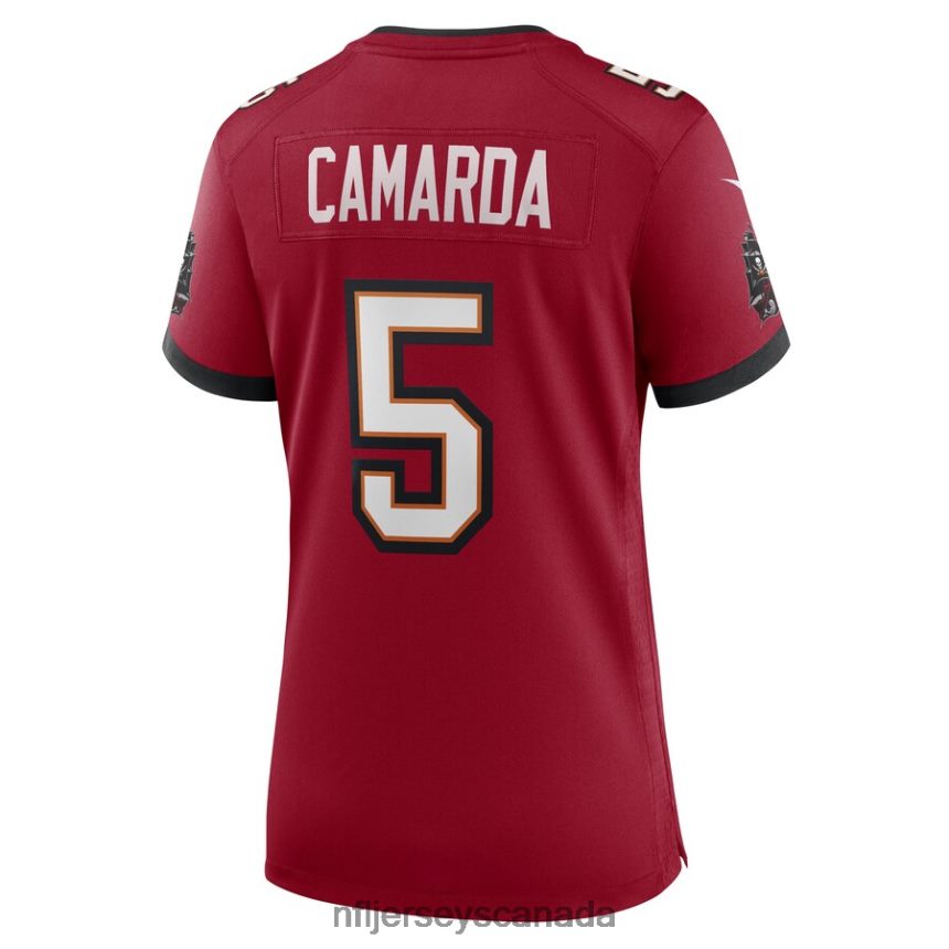Women Tampa Bay Buccaneers Jake Camarda Nike Red Game Player Jersey Clothing NFL TBXFR66872