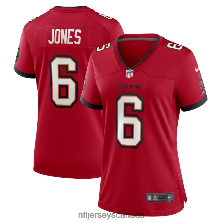 Women Tampa Bay Buccaneers Julio Jones Nike Red Player Game Jersey Clothing NFL TBXFR66059