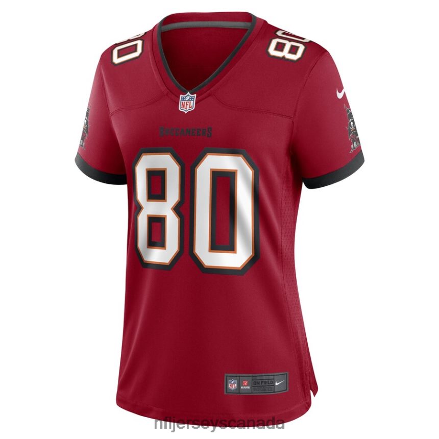 Women Tampa Bay Buccaneers Kaylon Geiger Nike Red Game Player Jersey Clothing NFL TBXFR66387