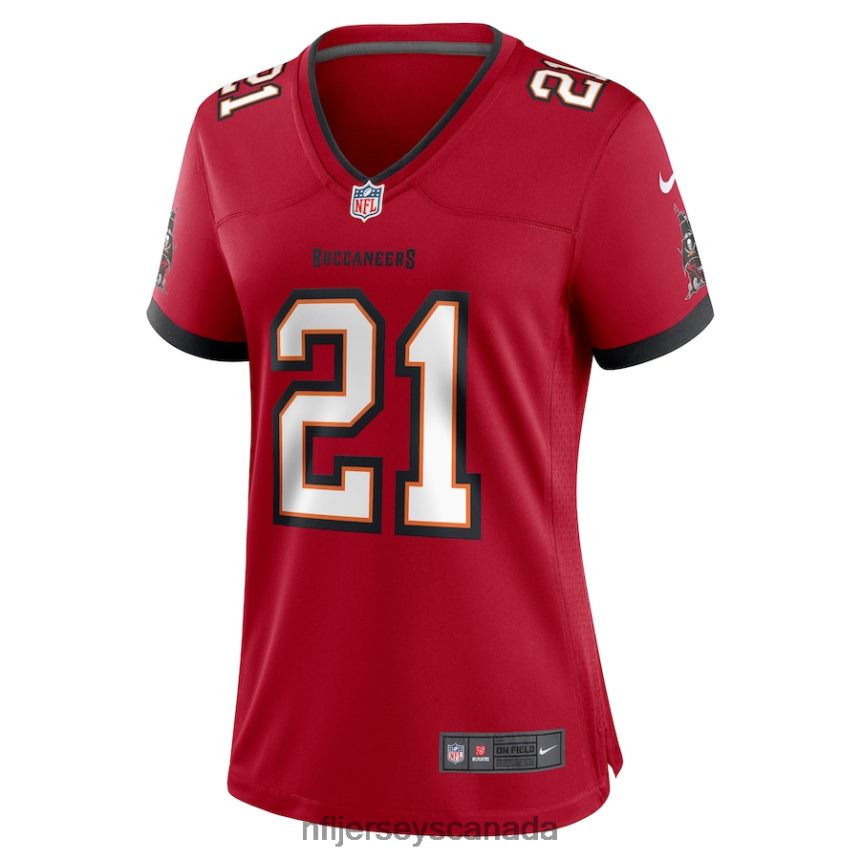 Women Tampa Bay Buccaneers Ke\Shawn Vaughn Nike Red Player Jersey Clothing NFL TBXFR66692