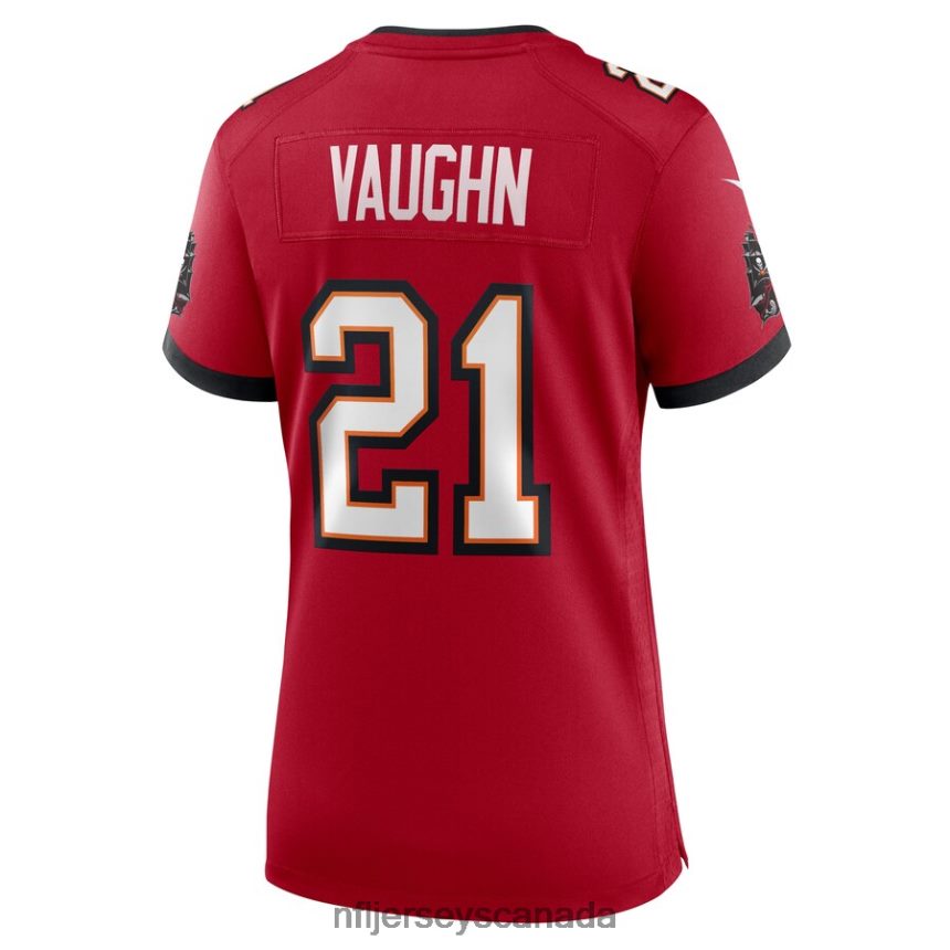 Women Tampa Bay Buccaneers Ke\Shawn Vaughn Nike Red Player Jersey Clothing NFL TBXFR66692