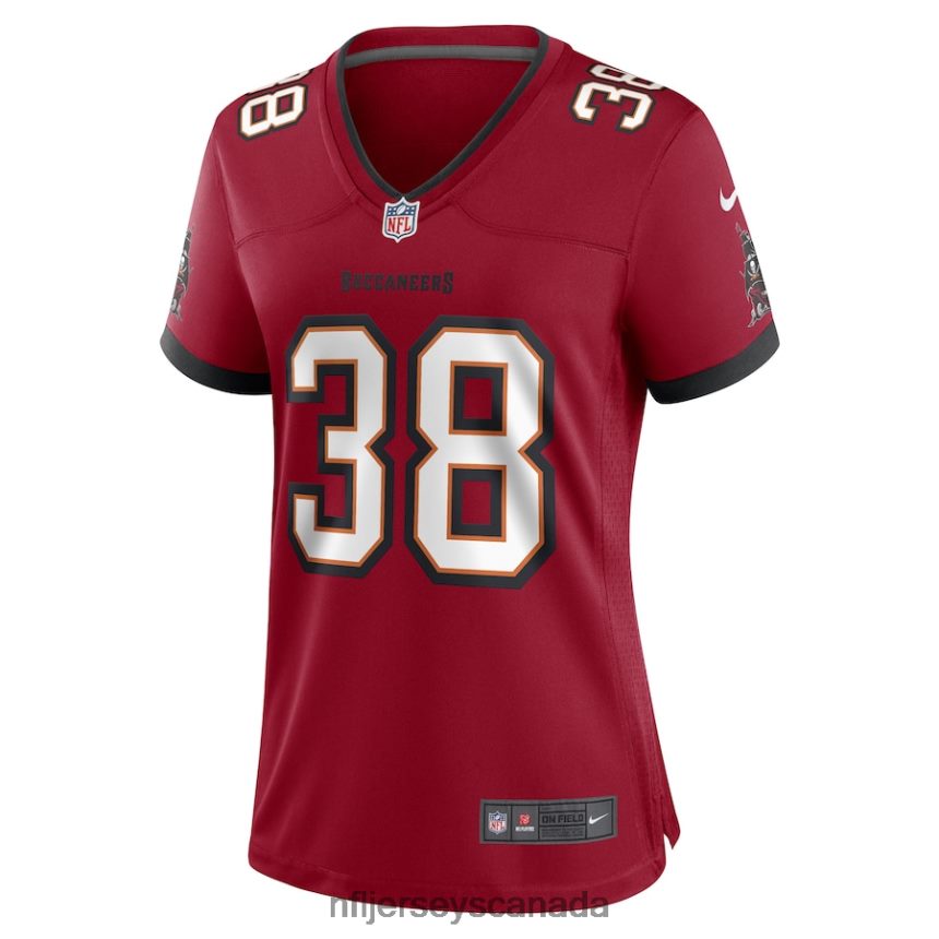 Women Tampa Bay Buccaneers Kenjon Barner Nike Red Game Player Jersey Clothing NFL TBXFR67067