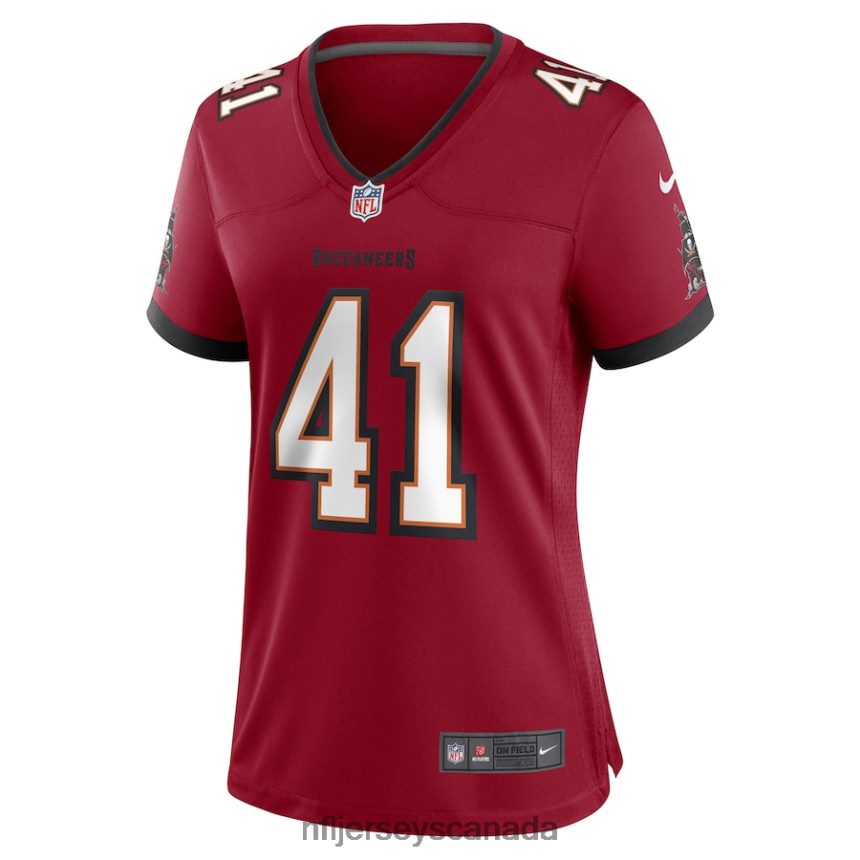 Women Tampa Bay Buccaneers Ko Kieft Nike Red Game Player Jersey Clothing NFL TBXFR64997