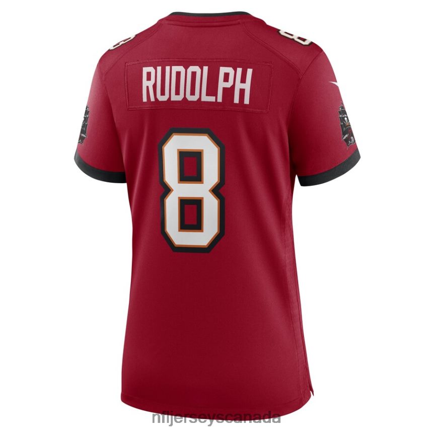 Women Tampa Bay Buccaneers Kyle Rudolph Nike Red Game Player Jersey Clothing NFL TBXFR64652