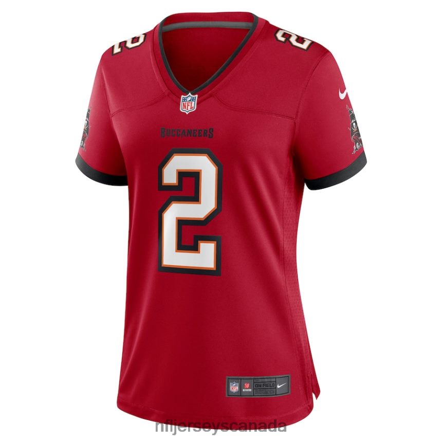 Women Tampa Bay Buccaneers Kyle Trask Nike Red Game Jersey Clothing NFL TBXFR64428