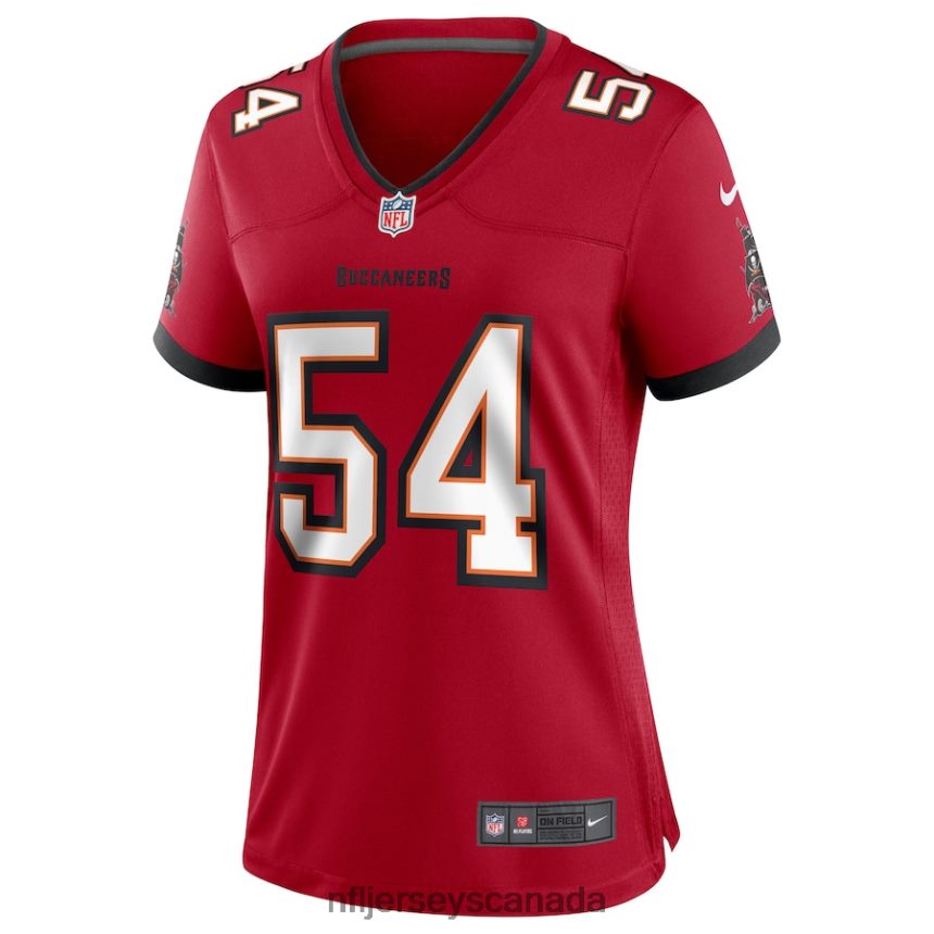 Women Tampa Bay Buccaneers Lavonte David Nike Red Game Jersey Clothing NFL TBXFR65780