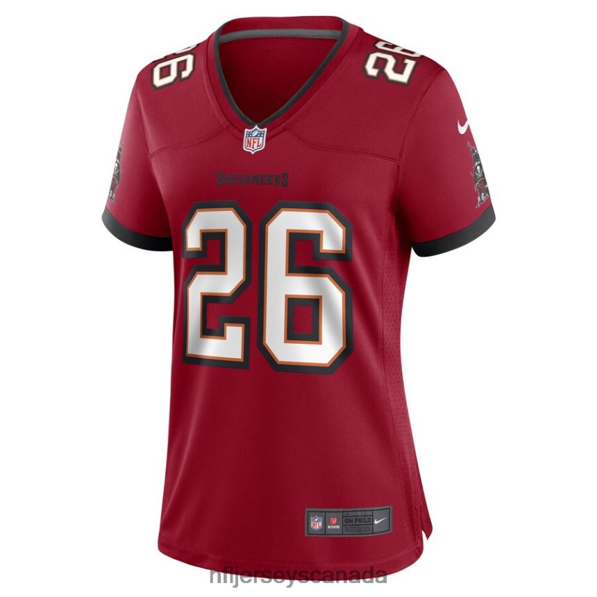 Women Tampa Bay Buccaneers Logan Ryan Nike Red Game Player Jersey Clothing NFL TBXFR66402