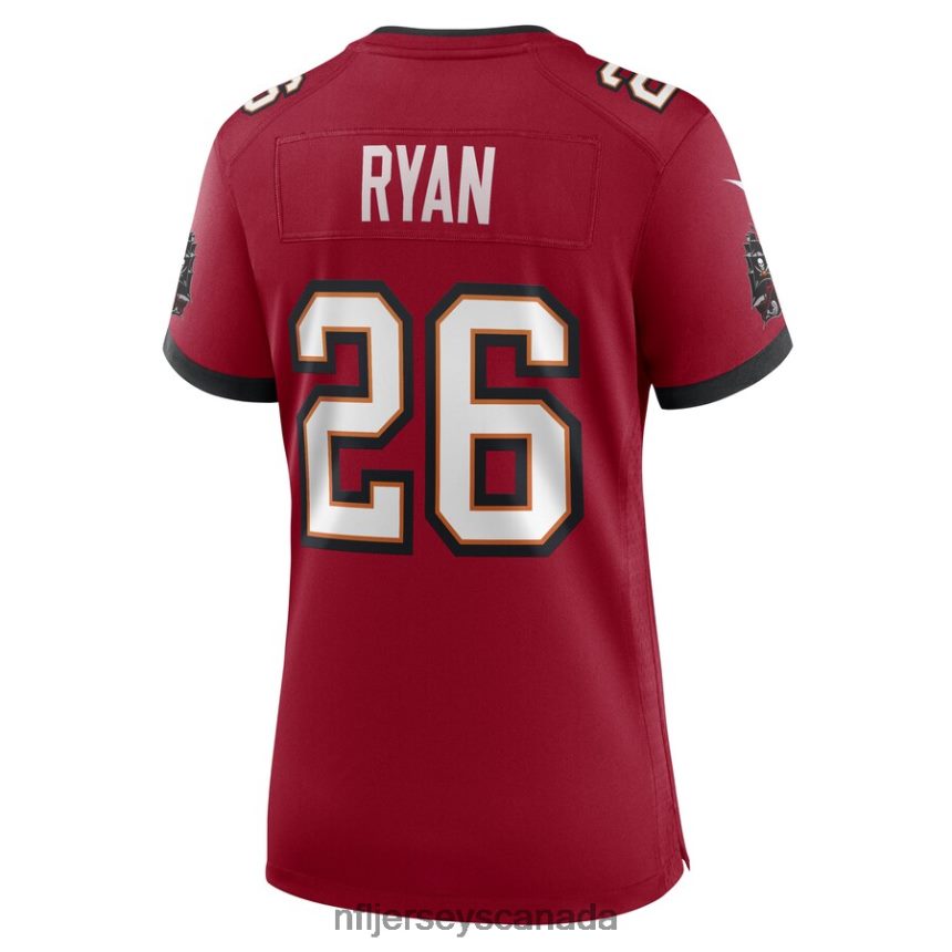 Women Tampa Bay Buccaneers Logan Ryan Nike Red Game Player Jersey Clothing NFL TBXFR66402