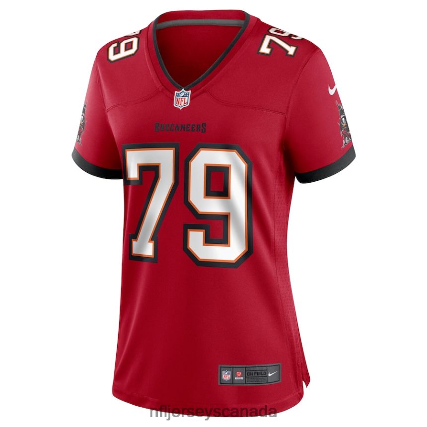 Women Tampa Bay Buccaneers Patrick O\Connor Nike Red Game Jersey Clothing NFL TBXFR66250