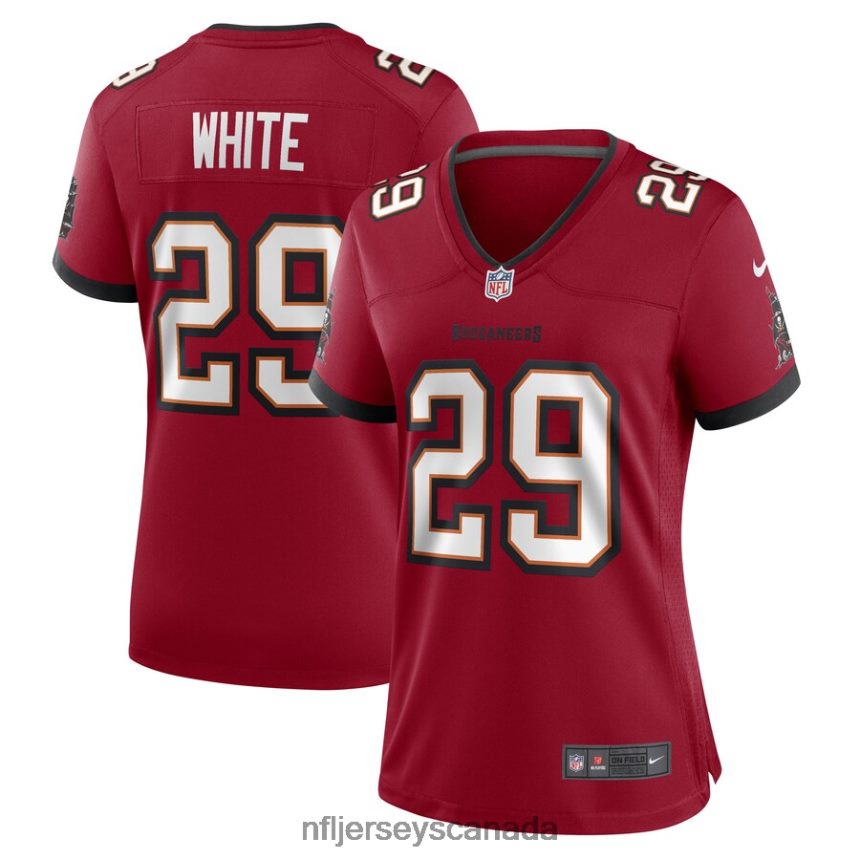 Women Tampa Bay Buccaneers Rachaad White Nike Red Game Player Jersey Clothing NFL TBXFR67083