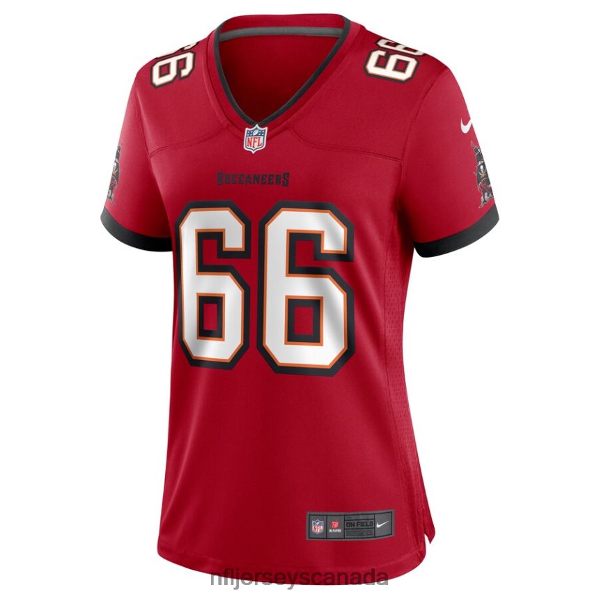 Women Tampa Bay Buccaneers Ryan Jensen Nike Red Game Jersey Clothing NFL TBXFR64643