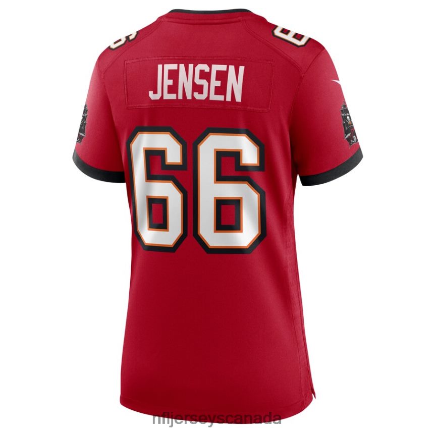 Women Tampa Bay Buccaneers Ryan Jensen Nike Red Game Jersey Clothing NFL TBXFR64643