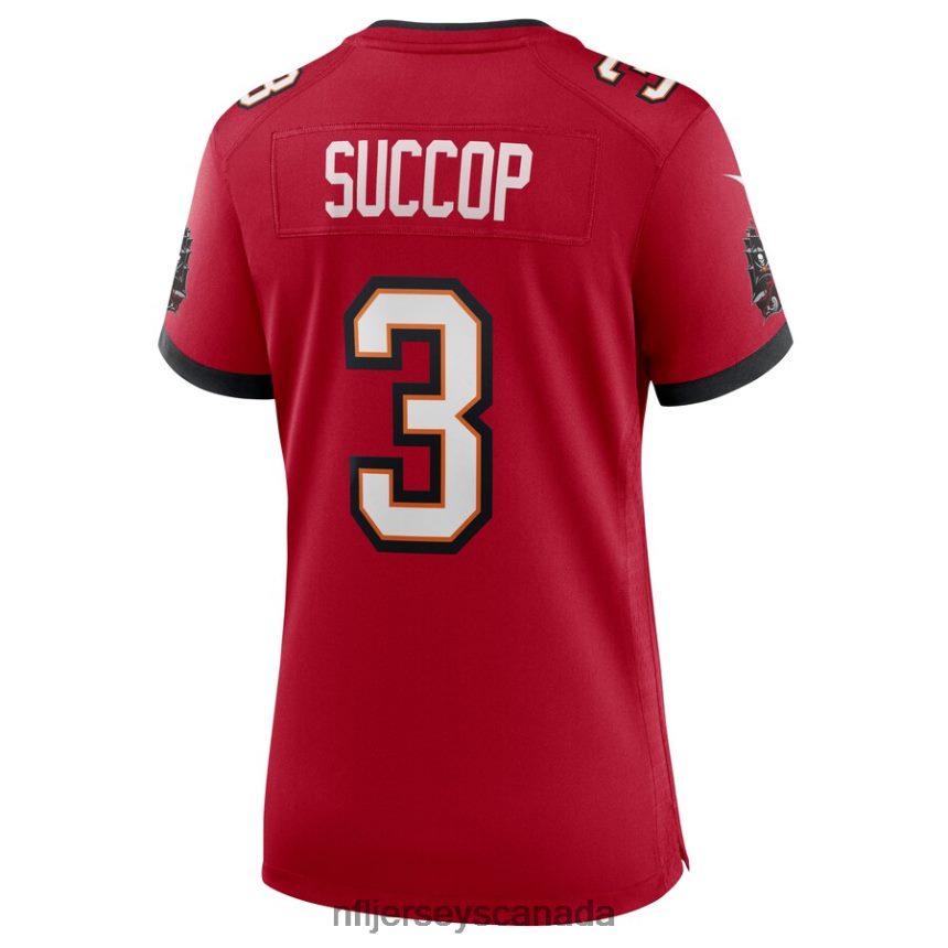 Women Tampa Bay Buccaneers Ryan Succop Nike Red Team Game Jersey Clothing NFL TBXFR64645
