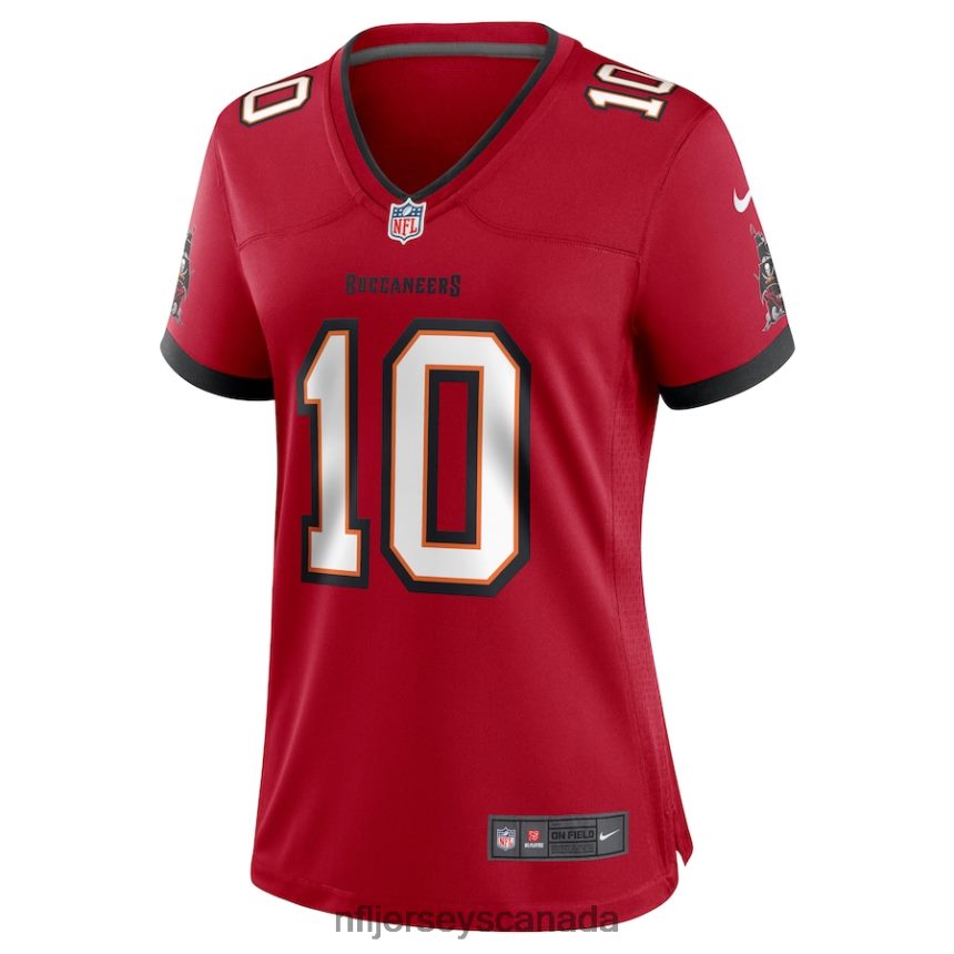 Women Tampa Bay Buccaneers Scotty Miller Nike Red Game Jersey Clothing NFL TBXFR64644