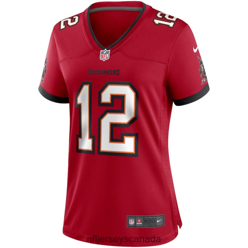 Women Tampa Bay Buccaneers Trent Dilfer Nike Red Game Retired Player Jersey Clothing NFL TBXFR66277