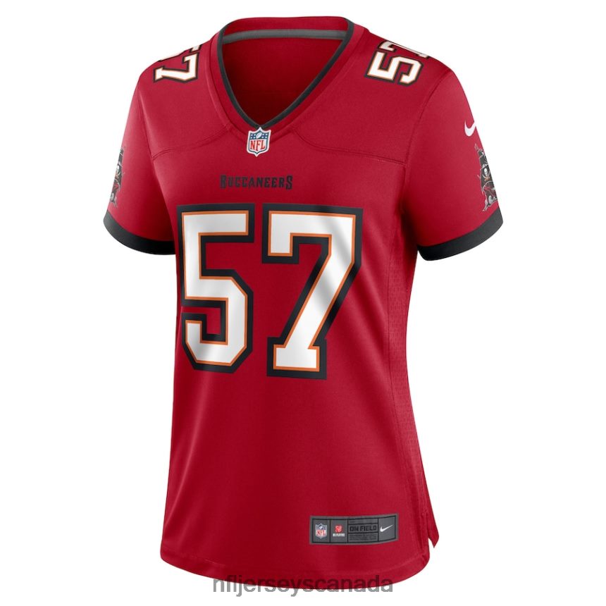 Women Tampa Bay Buccaneers Ulysees Gilbert III Nike Red Home Game Player Jersey Clothing NFL TBXFR64648